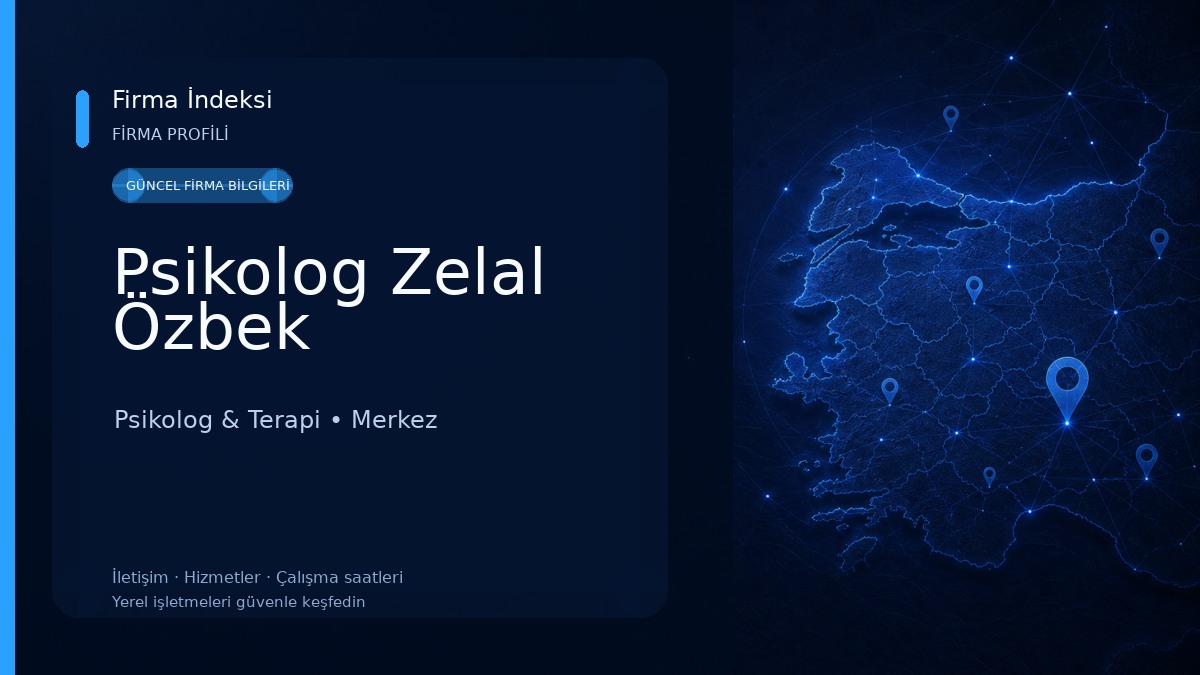 Psikolog Zelal Özbek Psikolog & Terapi