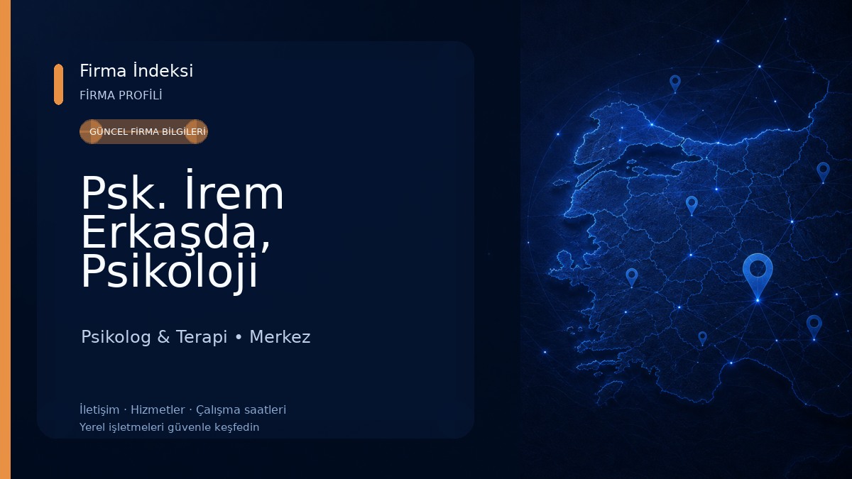 Psk. İrem Erkaşda, Psikoloji Psikolog & Terapi