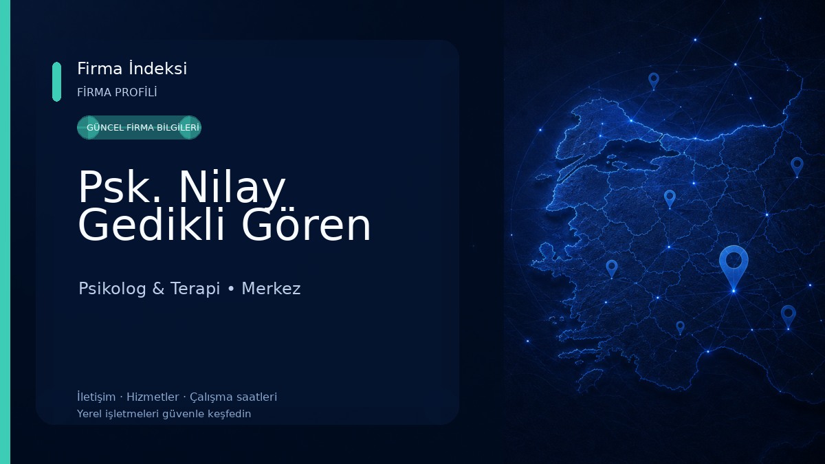 Psk. Nilay Gedikli Gören