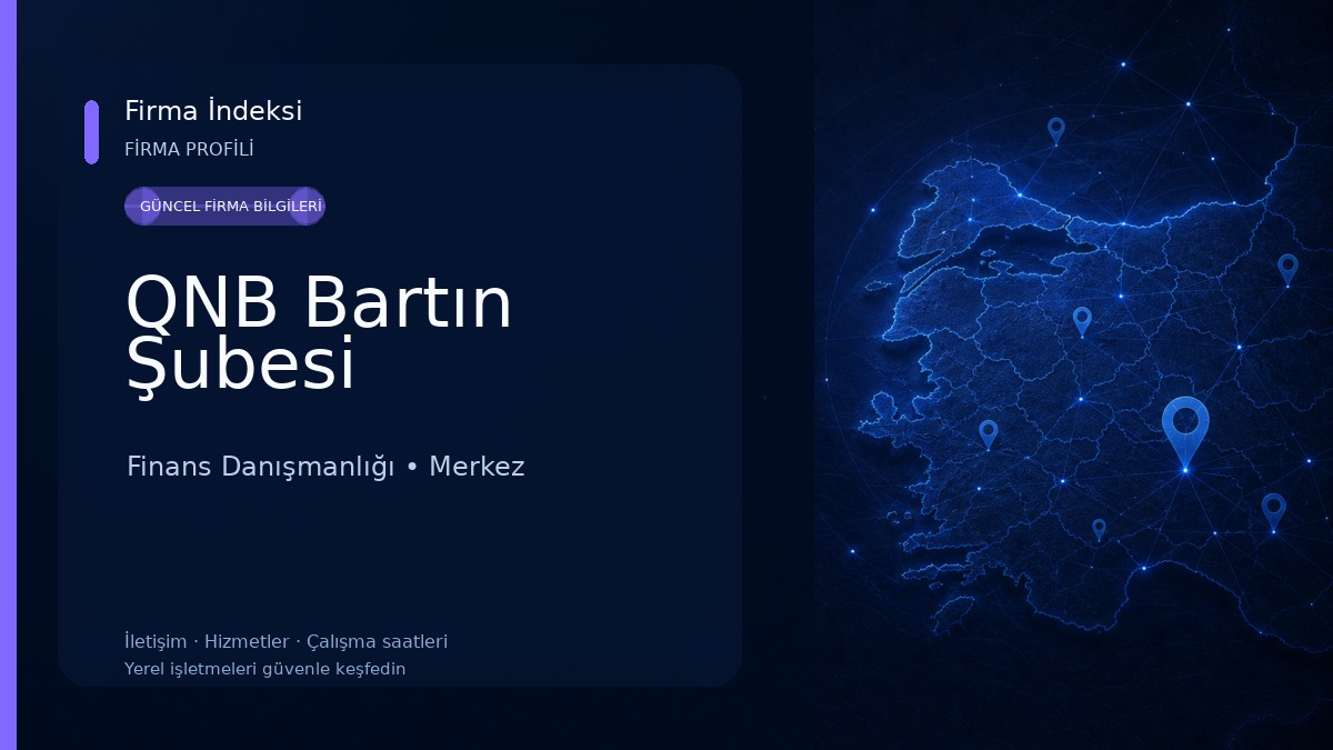 QNB Bartın Şubesi 
