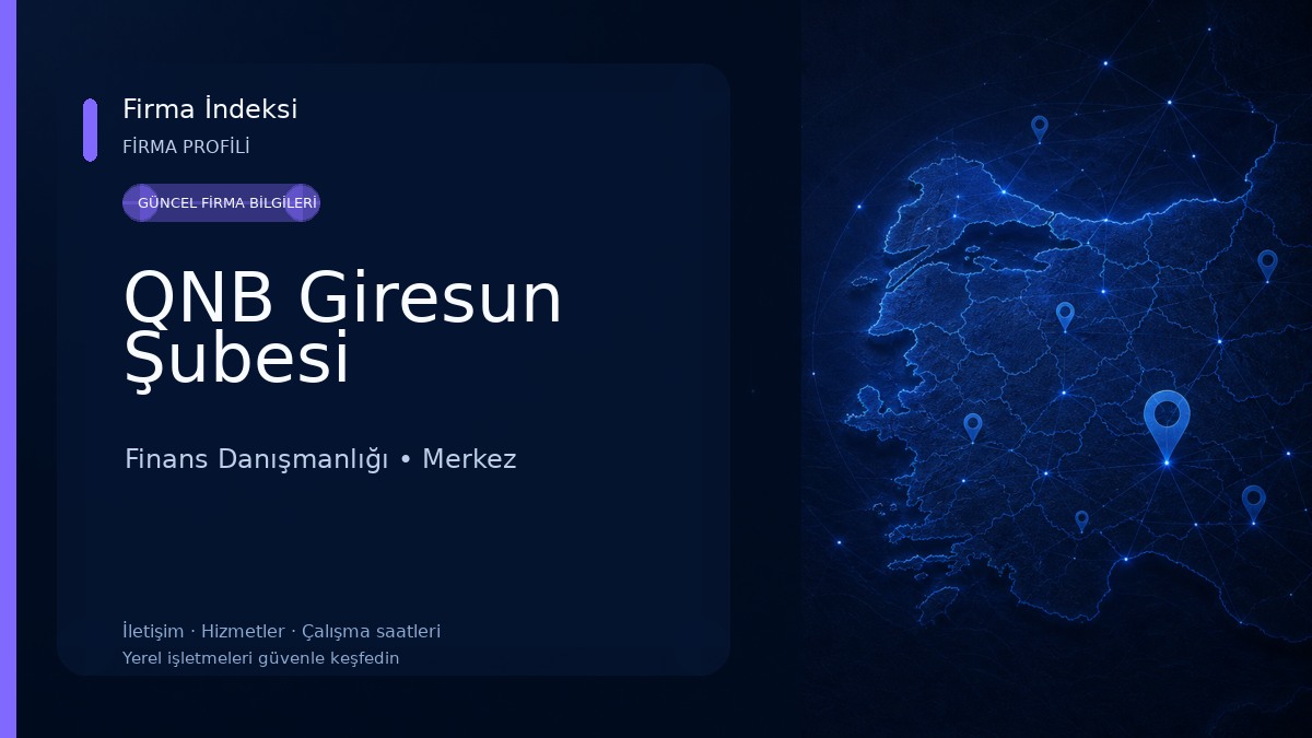 QNB Giresun Şubesi
