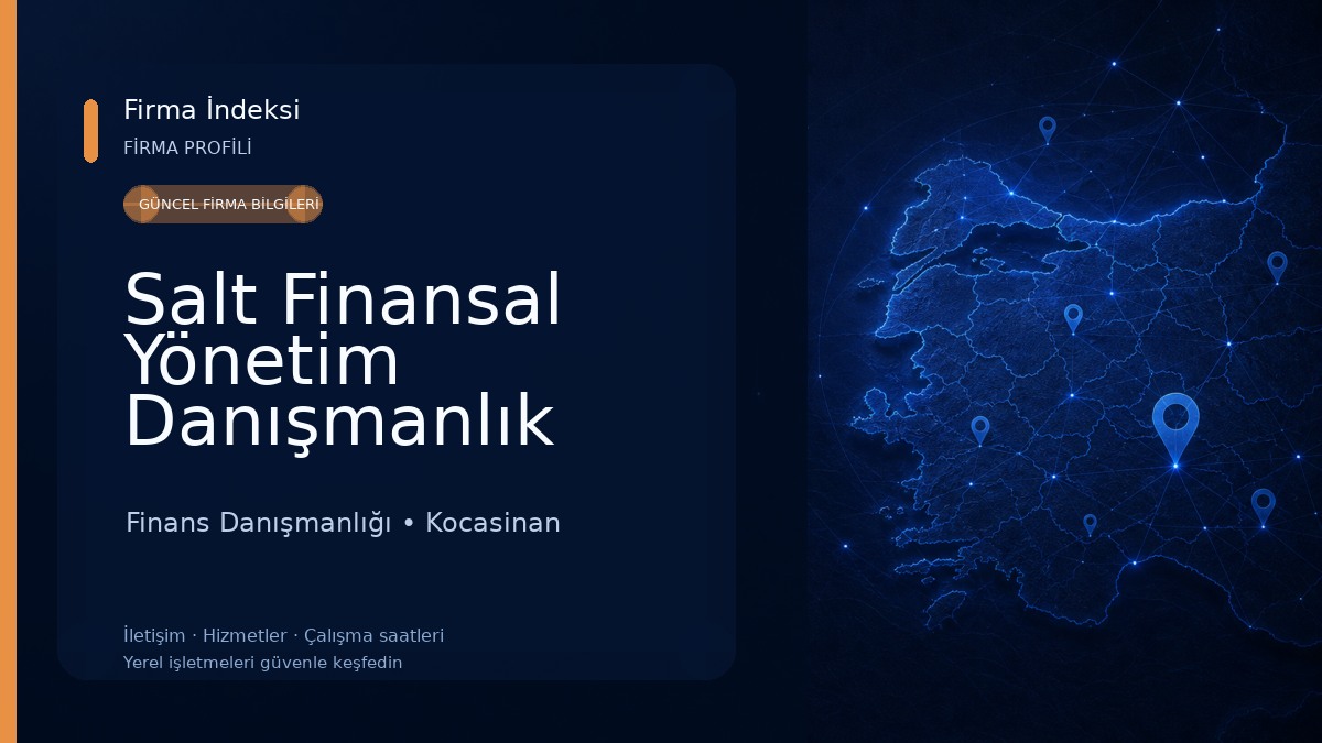 Salt Finansal Yönetim Danışmanlık