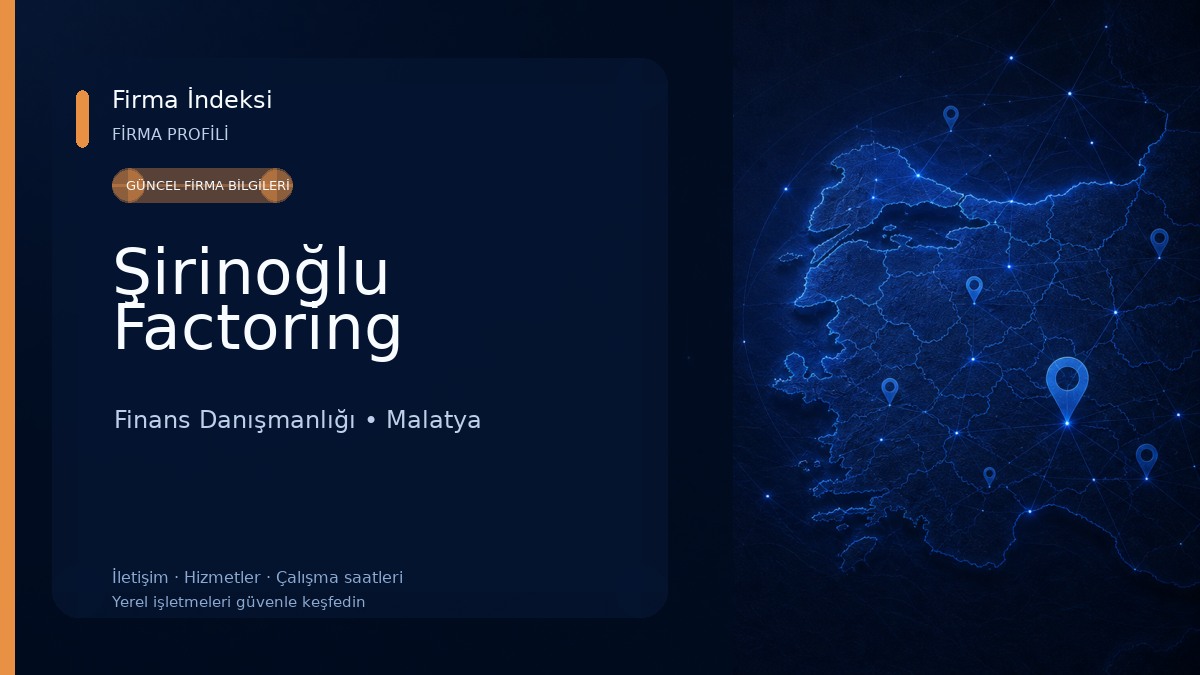 Şirinoğlu Factoring