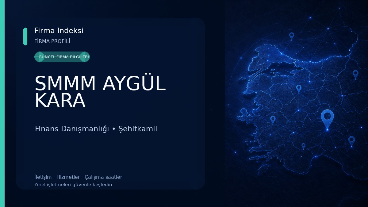 SMMM AYGÜL KARA Finans Danışmanlığı