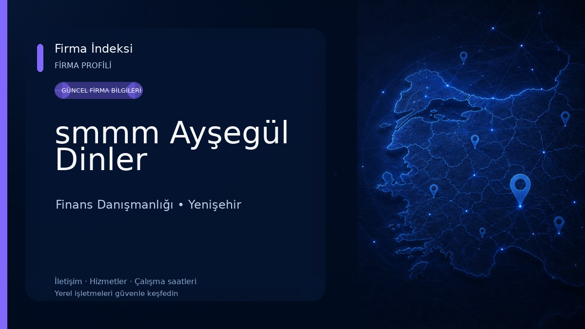 smmm Ayşegül Dinler 