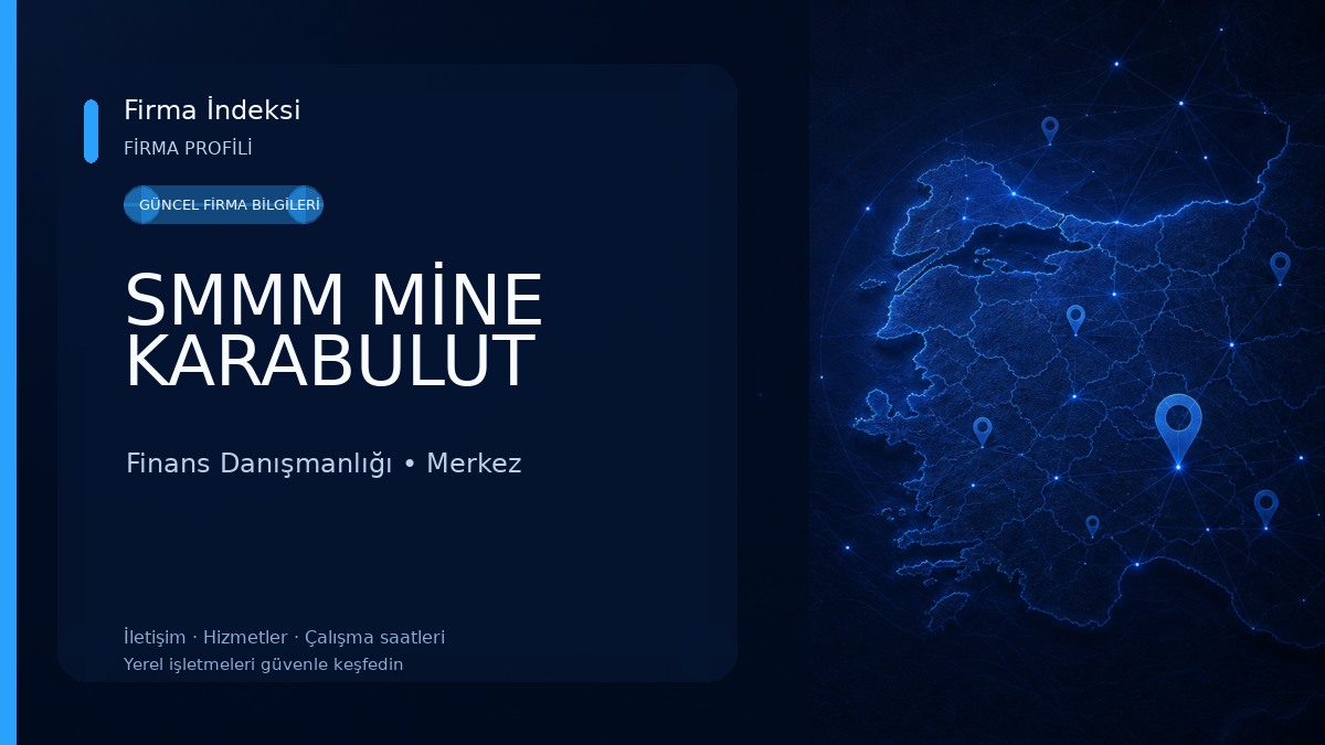 SMMM MİNE KARABULUT 