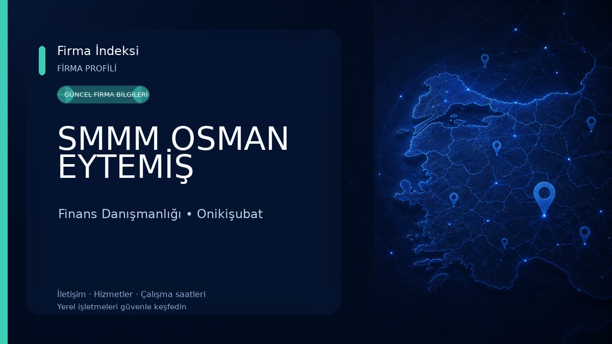 SMMM OSMAN EYTEMİŞ