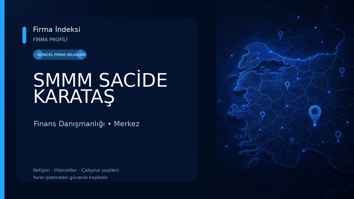 SMMM SACİDE KARATAŞ