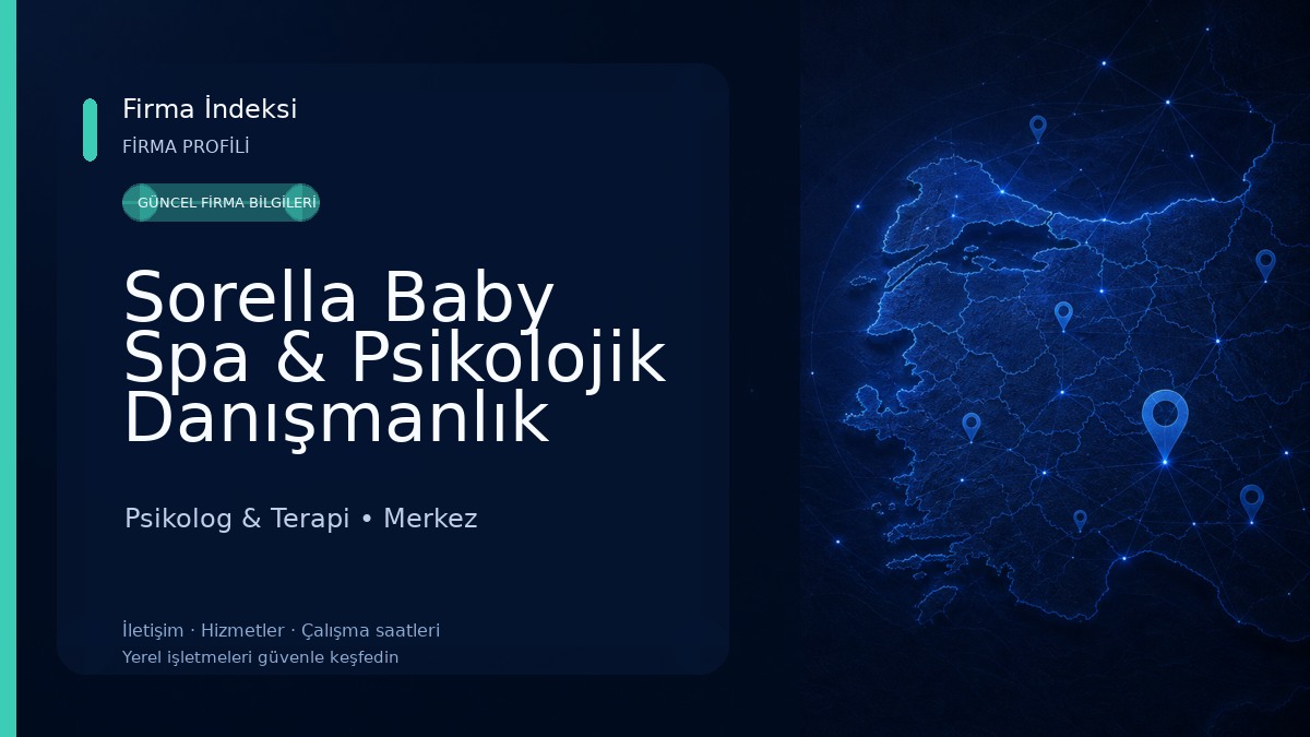 Sorella Baby Spa & Psikolojik Danışmanlık Psikolog & Terapi
