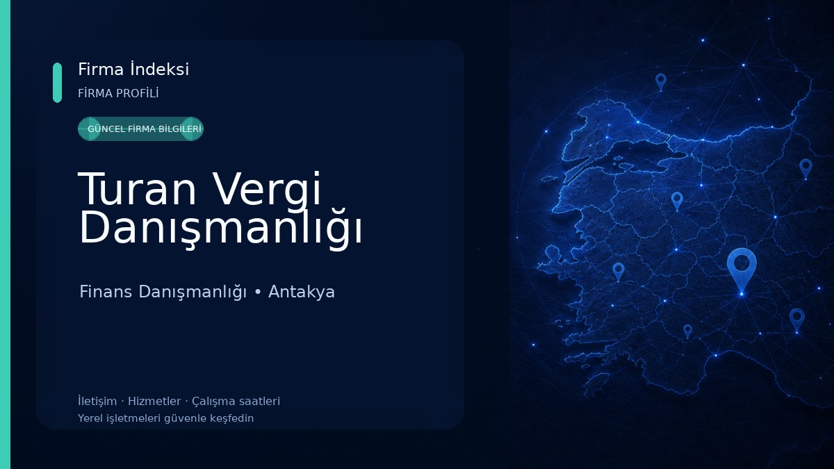 Turan Vergi Danışmanlığı Finans Danışmanlığı