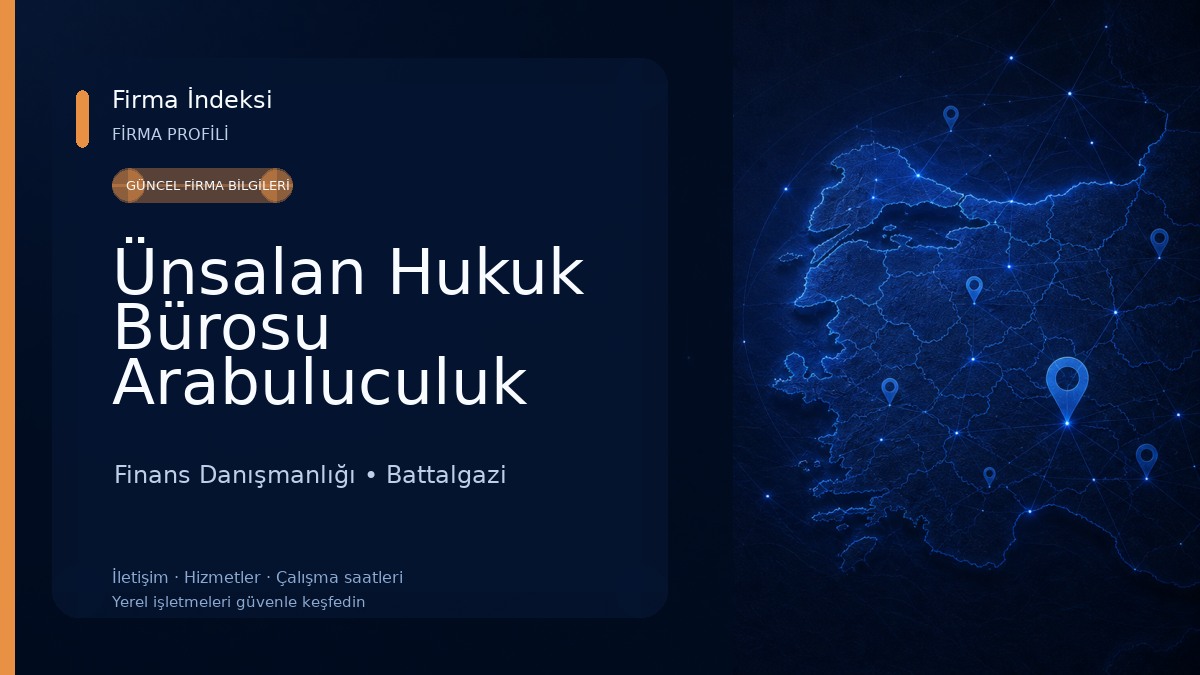 Ünsalan Hukuk Bürosu Arabuluculuk Danışmanlık 