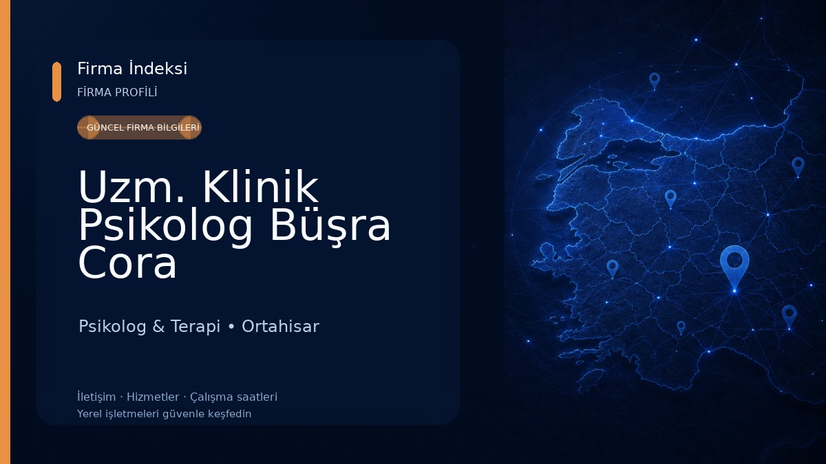 Uzm. Klinik Psikolog Büşra Cora