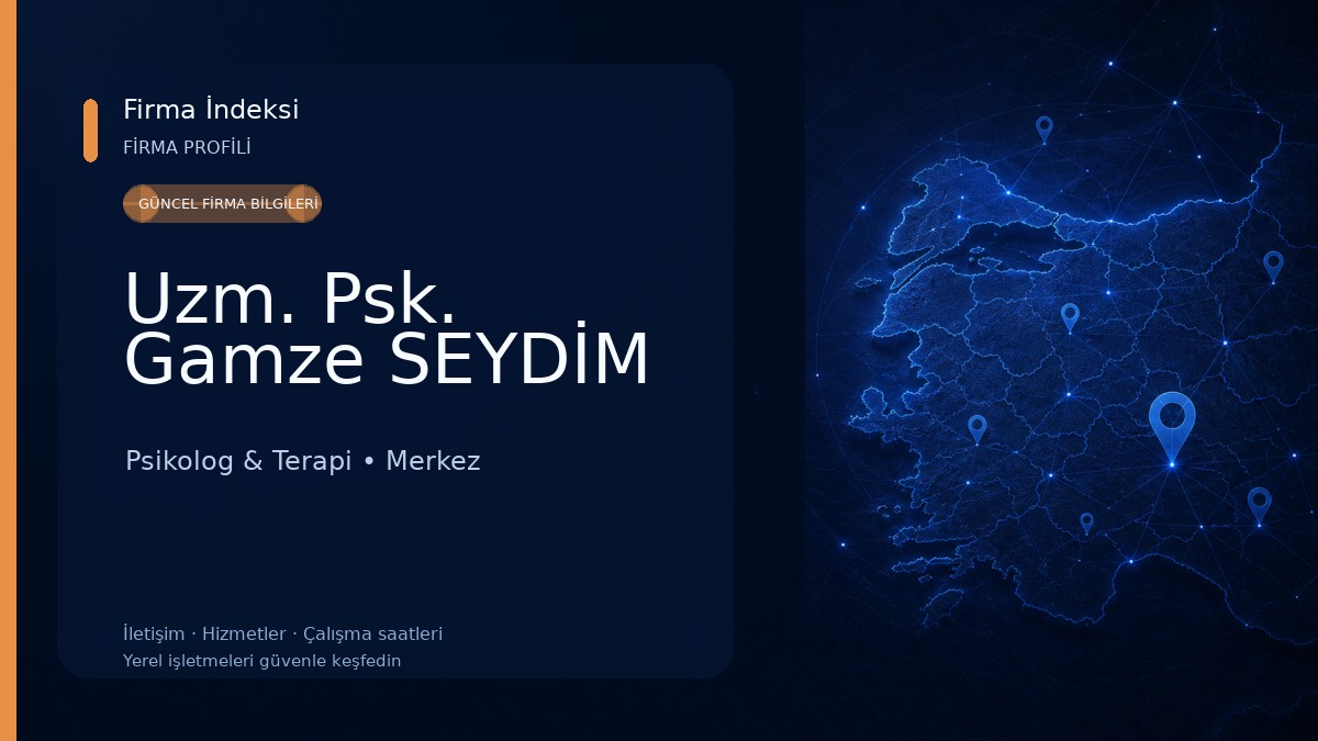 Uzm. Psk. Gamze SEYDİM