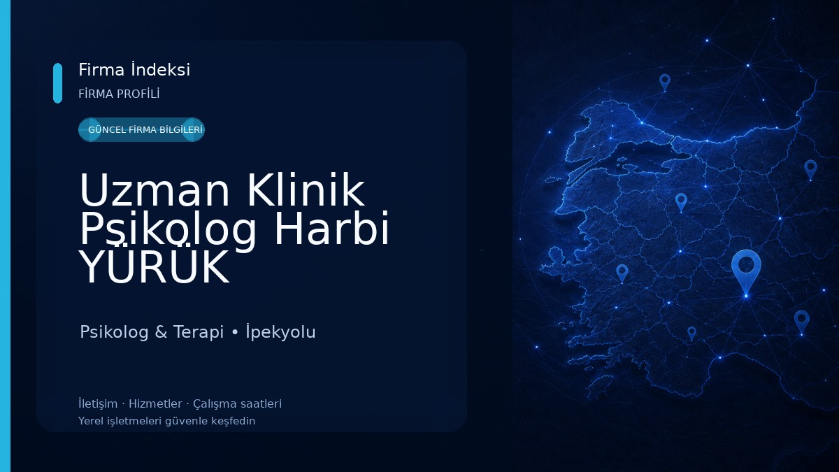 Uzman Klinik Psikolog Harbi YÜRÜK