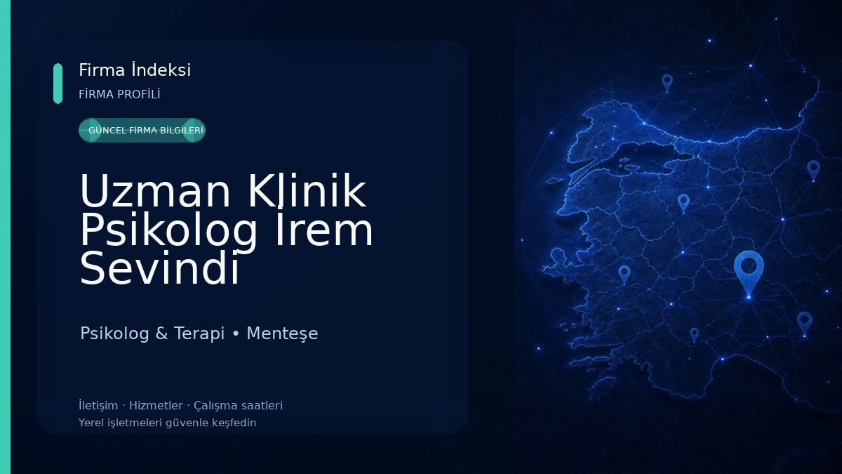 Uzman Klinik Psikolog İrem Sevindi Psikolog & Terapi
