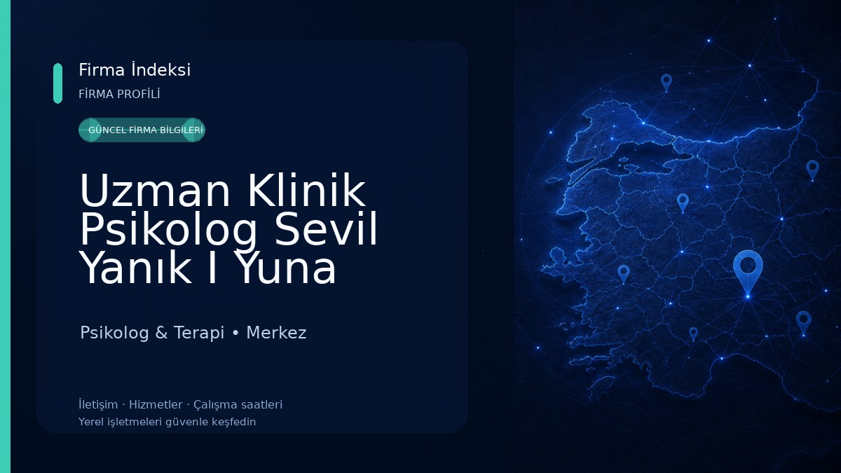 Uzman Klinik Psikolog Sevil Yanık I Yuna Psikoloji Psikolog & Terapi