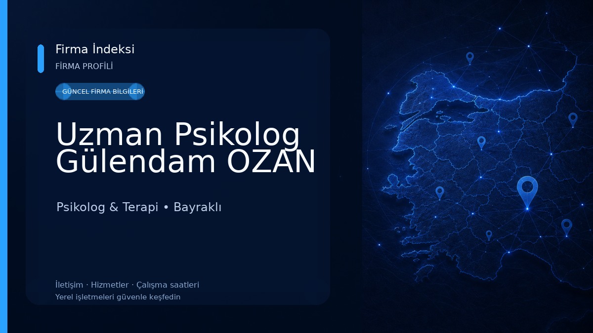 Uzman Psikolog Gülendam OZAN