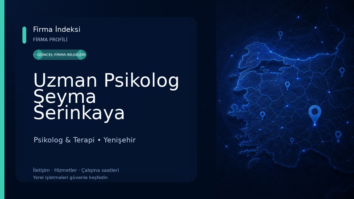 Uzman Psikolog Şeyma Serinkaya Psikolog & Terapi