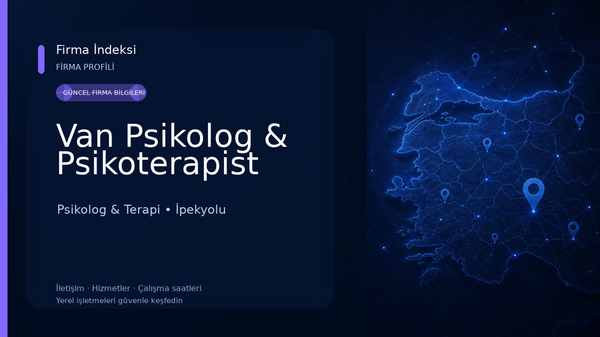 Van Psikolog & Psikoterapist
