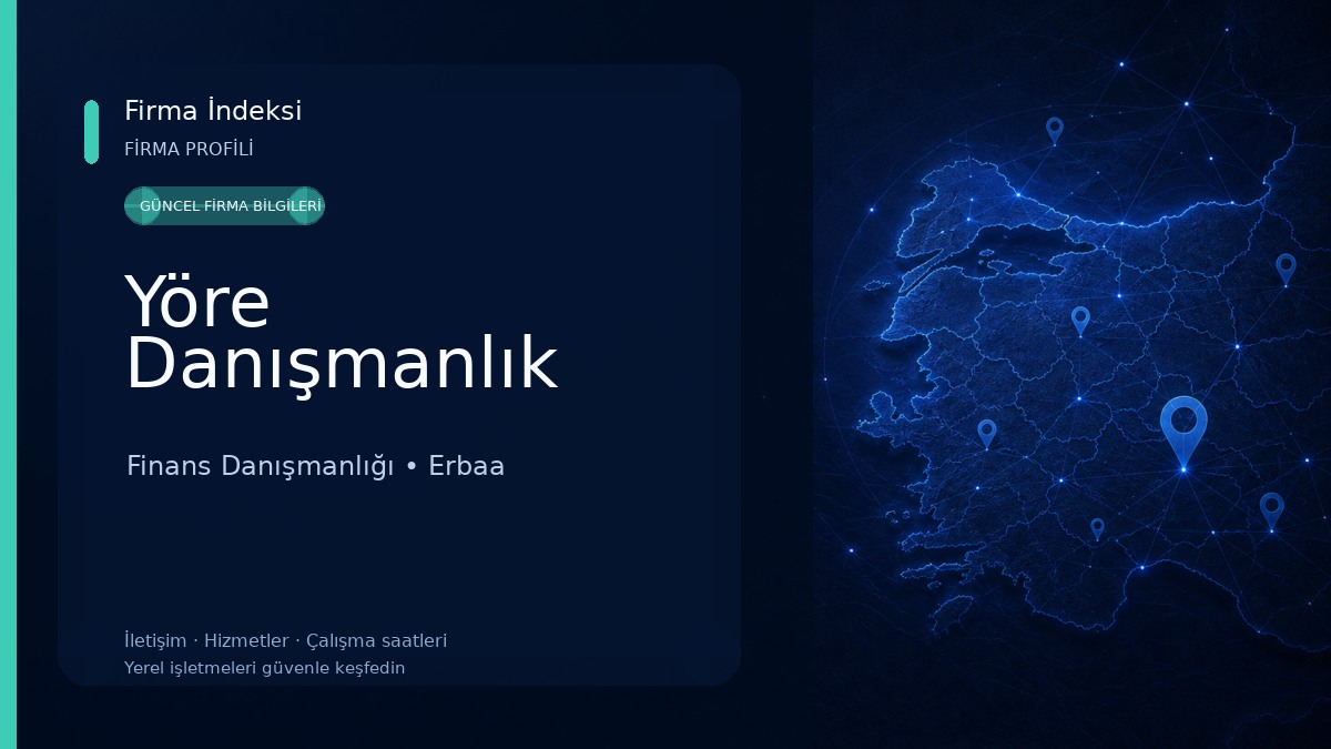 Yöre Danışmanlık Finans Danışmanlığı