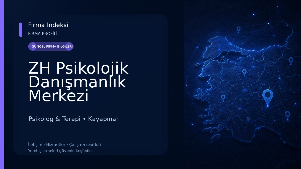 ZH Psikolojik Danışmanlık Merkezi Psikolog & Terapi
