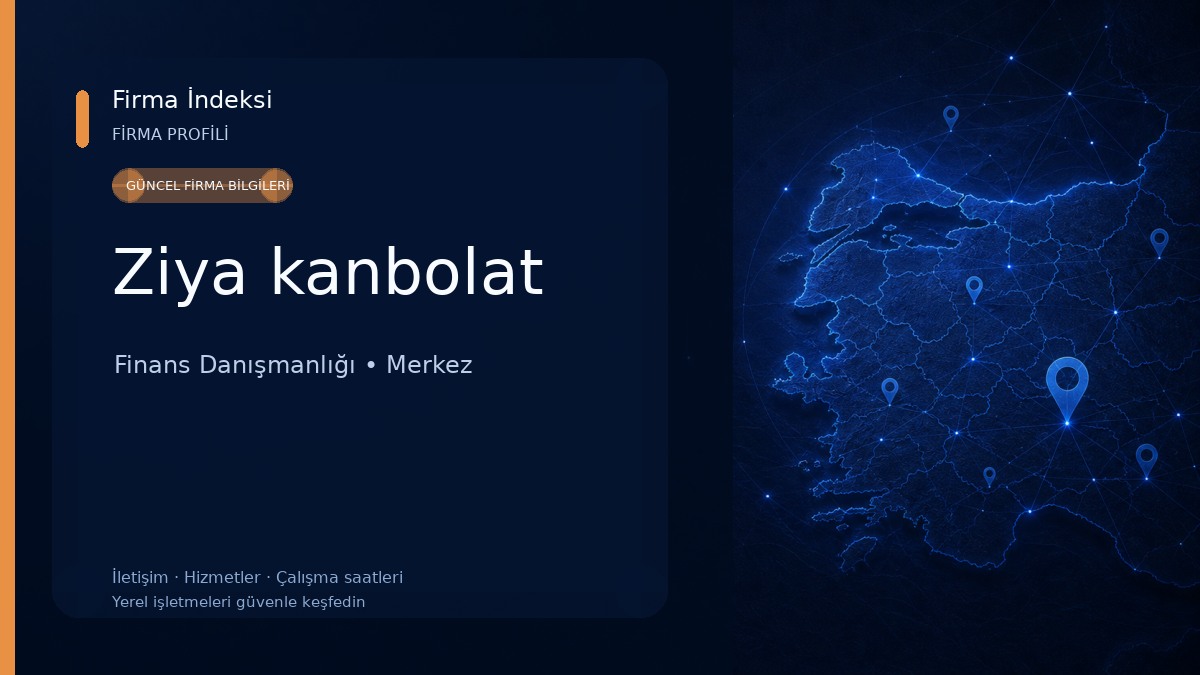 Ziya kanbolat Finans Danışmanlığı